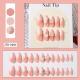 Ice Crystal Multilayer Bow Nail Tip 3 Dstereo Nail Sticker