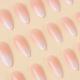 Almond Type Nail Sticker Simple Gradient