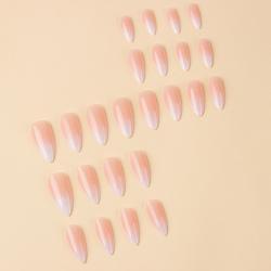 Almond Type Nail Sticker Simple Gradient