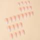 Almond Type Nail Sticker Simple Gradient