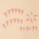 Almond Type Nail Sticker Simple Gradient