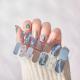Nail Stickers Factory Direct Sales Bronzing Laser 3d Cross-border High Quality Nails