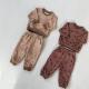 Nordic Style Childrens Sweatshirt Suit Printing