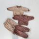 Nordic Style Childrens Sweatshirt Suit Printing