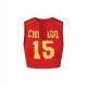 Hollow Red Personalized Digital Printing Sleeveless Sports Vest