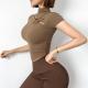 Chinese Cheongsam Button Sports Short Sleeve