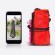 Portable Wild Fishing Drawstring Grain Wheat Fishnet Bag Encryption Mesh Oxford Cloth Edge Sealing Fish Protection Mini Fishnet Bag