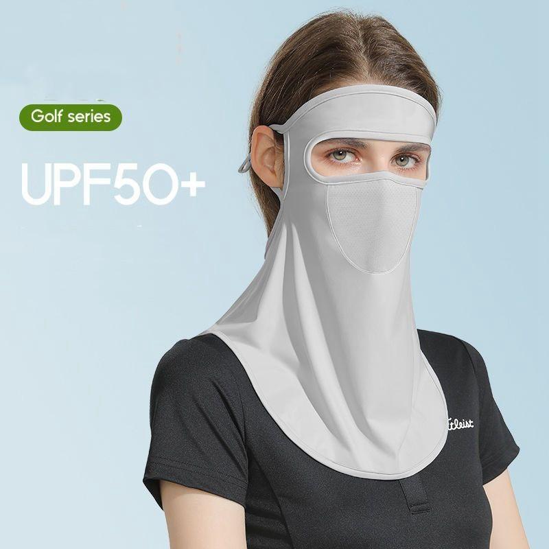 Womens Sports Riding Outdoor Summer Ice Silk Sunscreen Mask