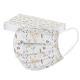 10PCS Disposable Facial Mask Spring Printing Mask