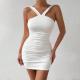 Womens New Strap-style Sheath Mini Skirt
