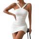 Womens New Strap-style Sheath Mini Skirt