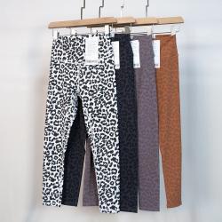 Womens Printed High Waist Nude Feel Skinny Yoga Pants