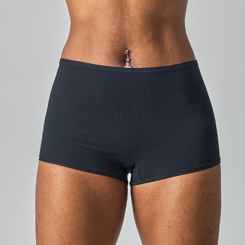 Pure Cotton Womens Boxer Briefs For Home And Yoga
