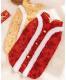 For Autumn And Winter, Large And Medium-sized Dogs, Golden Retrievers, New Year Rabbit Fur, Large Dogs, Button-up Tang Suits, Chinese-style Cotton-padded Clothes, And Pet Dog Clothing