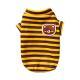 Dog Clothes, Autumn And Winter Striped Animal Base Shirts, Teddy Bichon Frise, Small And Medium-sized Dog, Cat Two-legged Pet Clothes