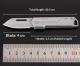 Mini Steel Cannon Stainless Steel Keychain Portable Knife