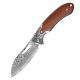 Portable Household Use Damascus Steel Folding Fruit Knife