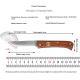 Portable Household Use Damascus Steel Folding Fruit Knife