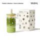Creative Cartoon-Printed Large-Capacity Borosilicate Glass Mug