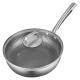 Cross-border 304 Stainless Steel Egg Fryer Stir-Fry Wok Pancake-Specific Non-Stick Pan