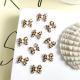 Maillard Leopard Bow Nail Accessories