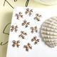 Maillard Leopard Bow Nail Accessories