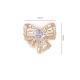 Bow Zircon Nail Ornament Zircon