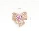 Bow Zircon Nail Ornament Zircon