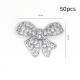 Bow Zircon Nail Ornament Zircon