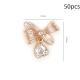 Bow Zircon Nail Ornament Zircon