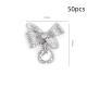 Bow Zircon Nail Ornament Zircon