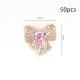 Bow Zircon Nail Ornament Zircon