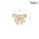 Bow Zircon Nail Ornament Zircon