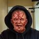 Horror Headgear Bald Old Man Blood Scar Mask Party Props