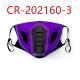 Printed Dustproof Masks For Men And Women With Filter Element