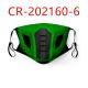 Printed Dustproof Masks For Men And Women With Filter Element