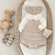 Childrens Sling Twist Knitted Jumpsuit