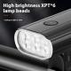 Bicycle Light 2000LM Aluminum Alloy 6 XPT Large Lamp Bead Headlight TYPE-C Can Be Mounted