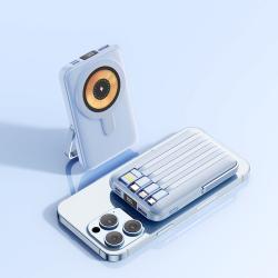 Magnetic Self-contained Bracket Power Bank Large Capacity