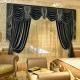 Solid-color Velvet Finished Blackout Curtains Living Room Shades