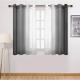 Gradient Sheer Curtain For Balconies Ready Made Blackout Curtains And Sheer Curtains