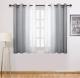Gradient Sheer Curtain For Balconies Ready Made Blackout Curtains And Sheer Curtains