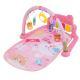 Baby Piano Play Mat, Kick And Play Musical Activity Gym, Baby Crawling Mat, Tummy Time Mat For 0-12 Months Infants, 4 Colorful Hanging Toys And Sun Flower Mirror