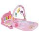 Baby Piano Play Mat, Kick And Play Musical Activity Gym, Baby Crawling Mat, Tummy Time Mat For 0-12 Months Infants, 4 Colorful Hanging Toys And Sun Flower Mirror
