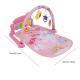 Baby Piano Play Mat, Kick And Play Musical Activity Gym, Baby Crawling Mat, Tummy Time Mat For 0-12 Months Infants, 4 Colorful Hanging Toys And Sun Flower Mirror