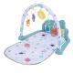 Baby Play Mat With Piano Keyboard & Deatchable Hanging Toys, Kick And Play Musical Activity Gym, Tummy Time Crawling Mat For Infants 0-12 Months, 4 Colorful Hanging Toys And Sun Flower Mirror