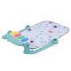 Baby Play Mat With Piano Keyboard & Deatchable Hanging Toys, Kick And Play Musical Activity Gym, Tummy Time Crawling Mat For Infants 0-12 Months, 4 Colorful Hanging Toys And Sun Flower Mirror