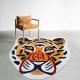 Thickened Cold-proof Floor Mats In Bow-shaped And Irregularly Shaped Imitation Cashmere Carpets