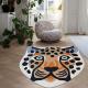 Thickened Cold-proof Floor Mats In Bow-shaped And Irregularly Shaped Imitation Cashmere Carpets