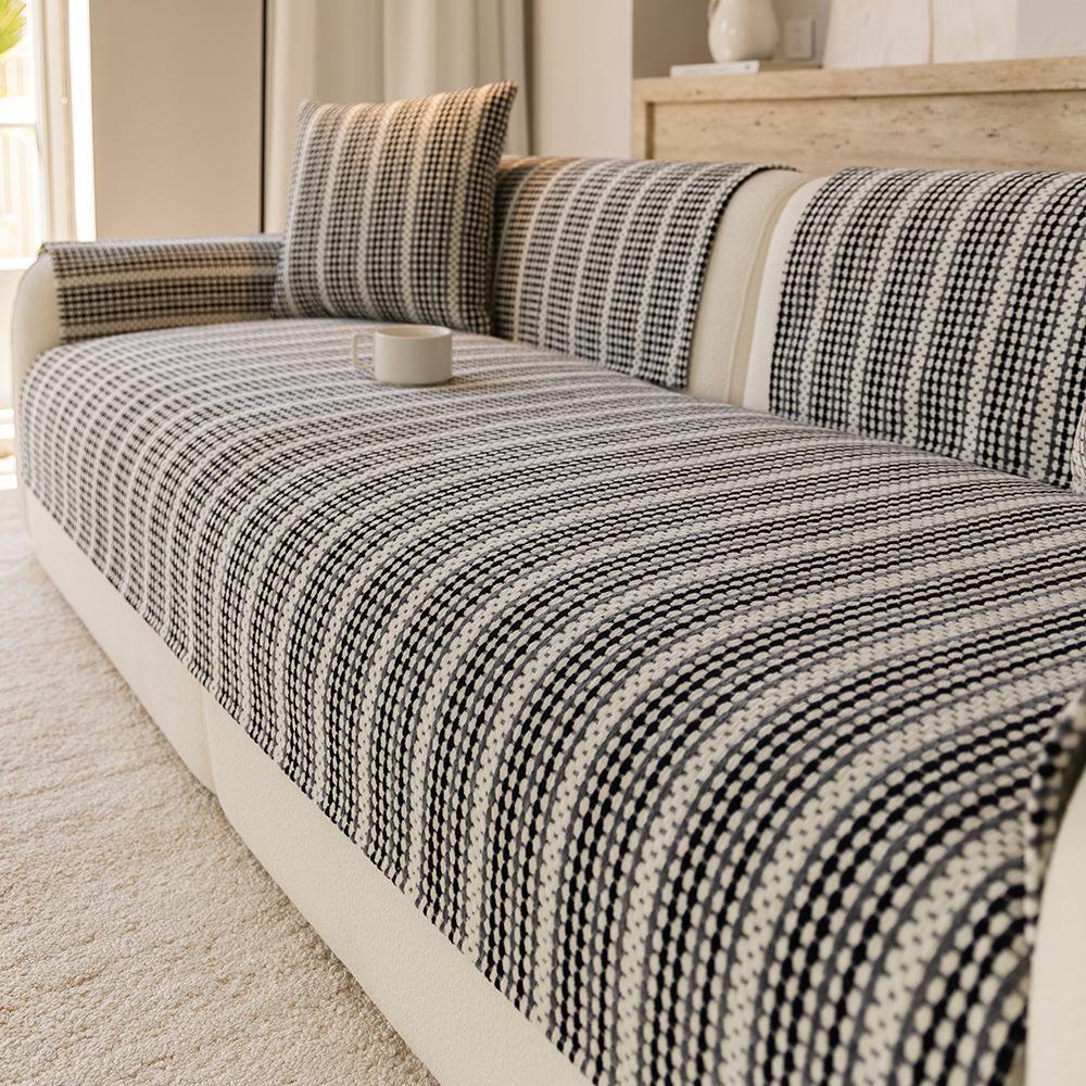 New Thickened Non-Slip Cat-Scratch-Resistant All-Season Universal Sofa Cushion Cover